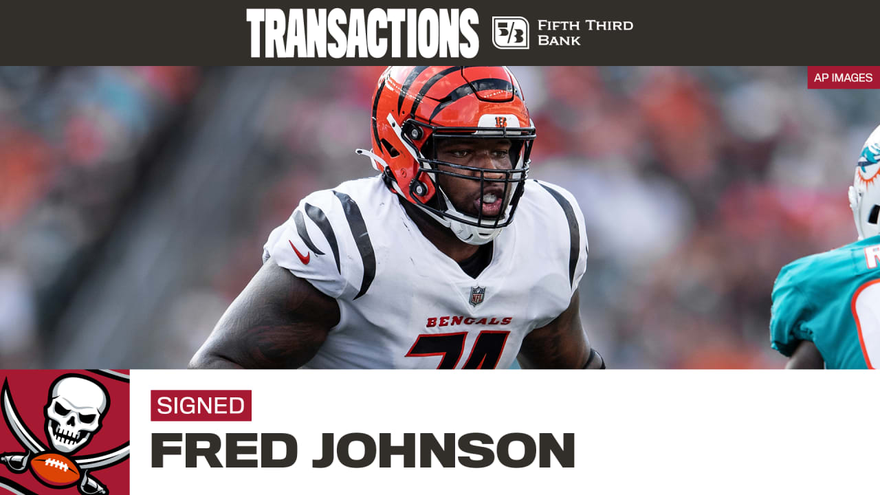 Bucs Sign Fred Johnson, Bolster OL Depth