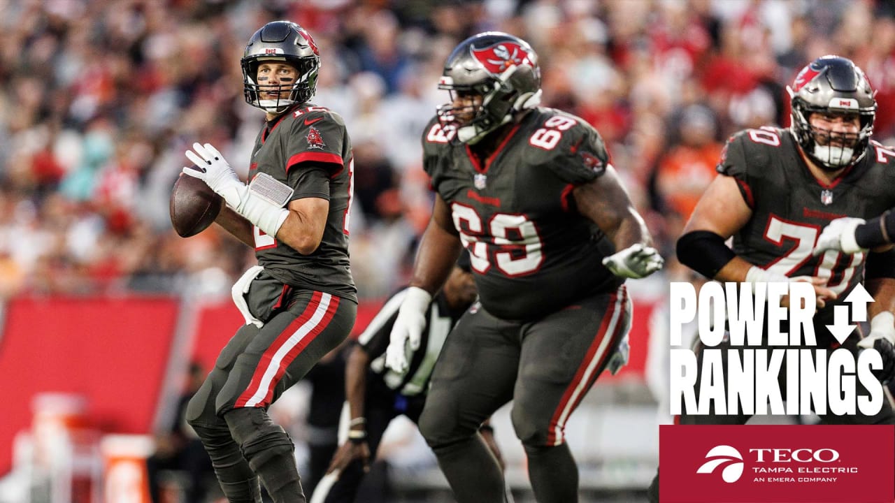 NFL Power Rankings: Buccaneers And Texans Surge