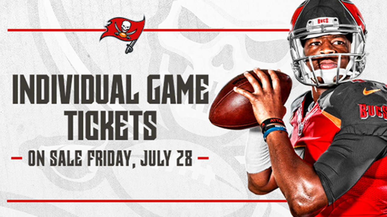 Buccaneers Individual Game Tickets on Sale Friday, July 28