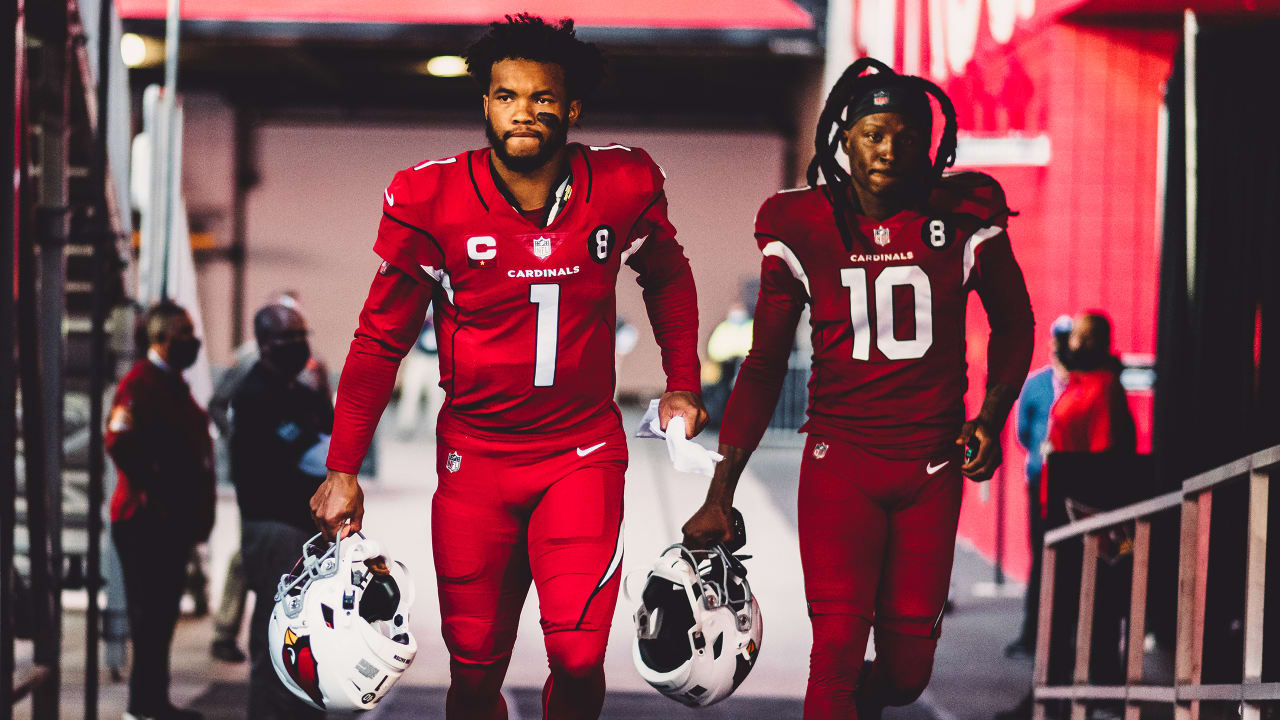 arizona cardinals all red uniforms