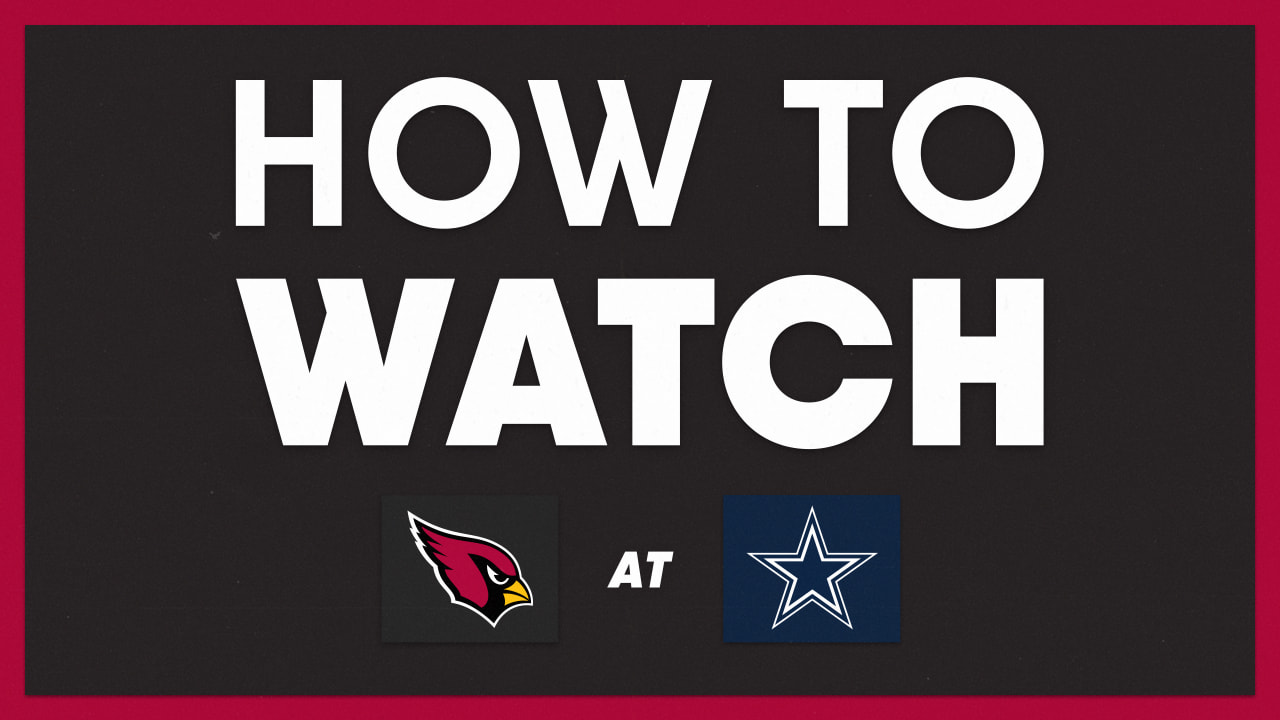 How To Watch Arizona Cardinals vs. Dallas Cowboys on October 19, 2020