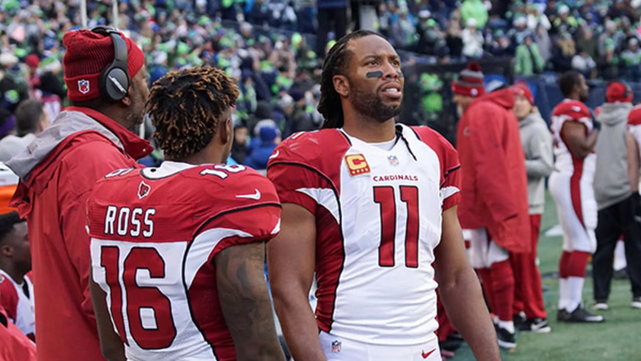 Cardinals' Larry Fitzgerald says when he retires, he'll go out like Tim
