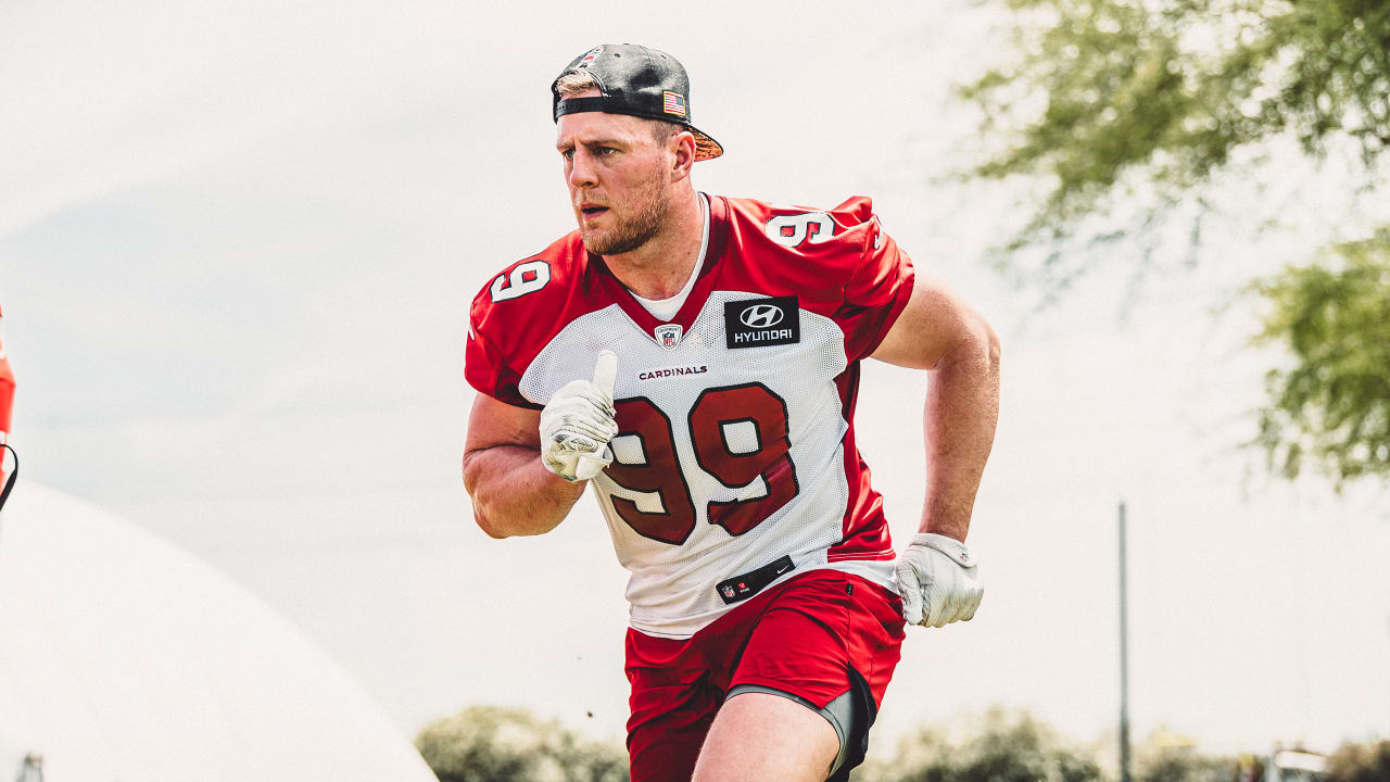 NFL Arizona Cardinals (J.J. Watt) Women's Game Football Jersey.