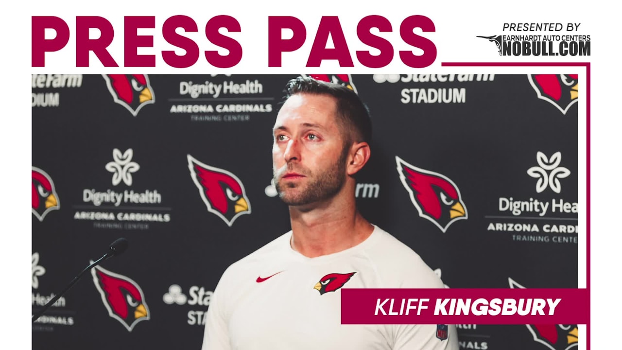 Kingsbury says Cardinals have 'different sense of urgency' for playoffs