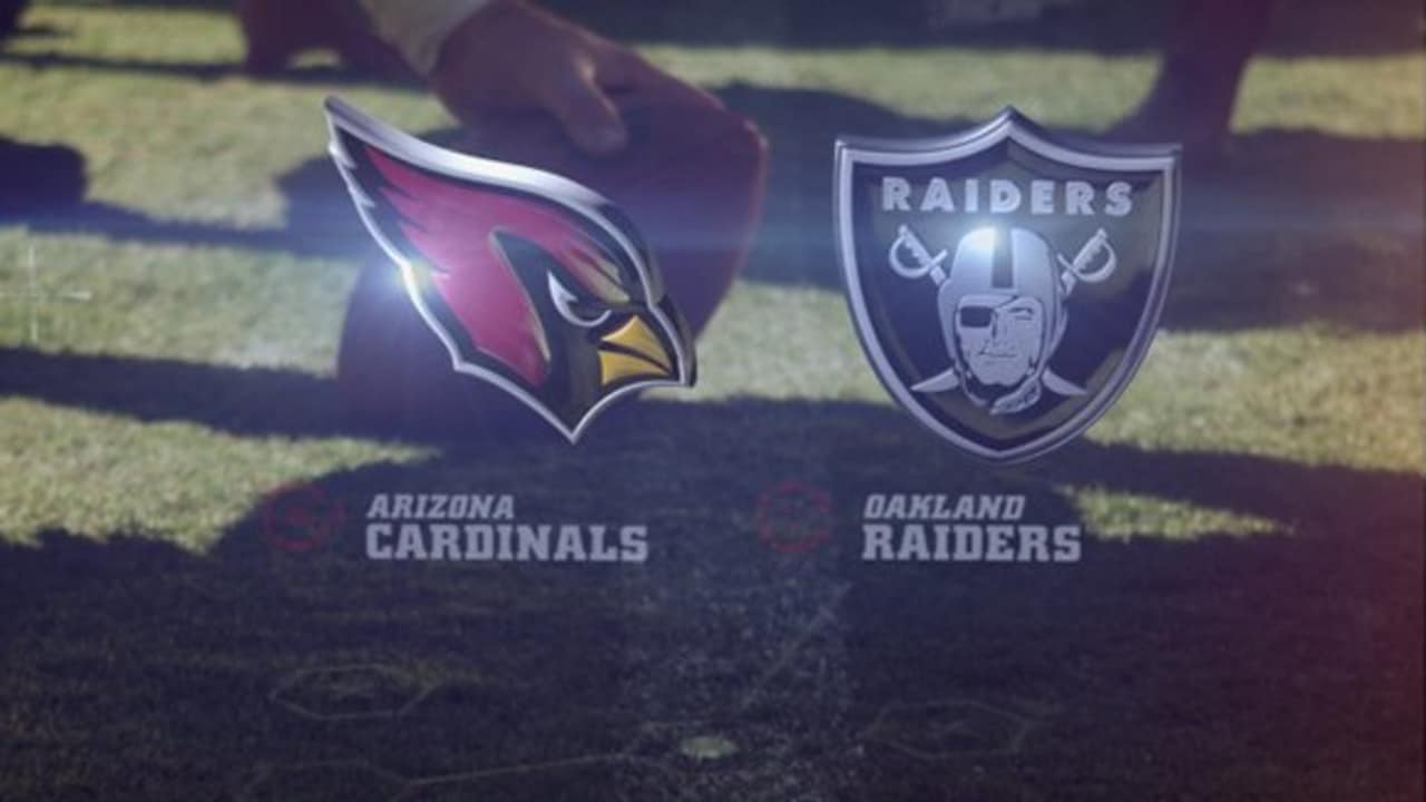 Raiders vs. Cardinals, Game Highlights