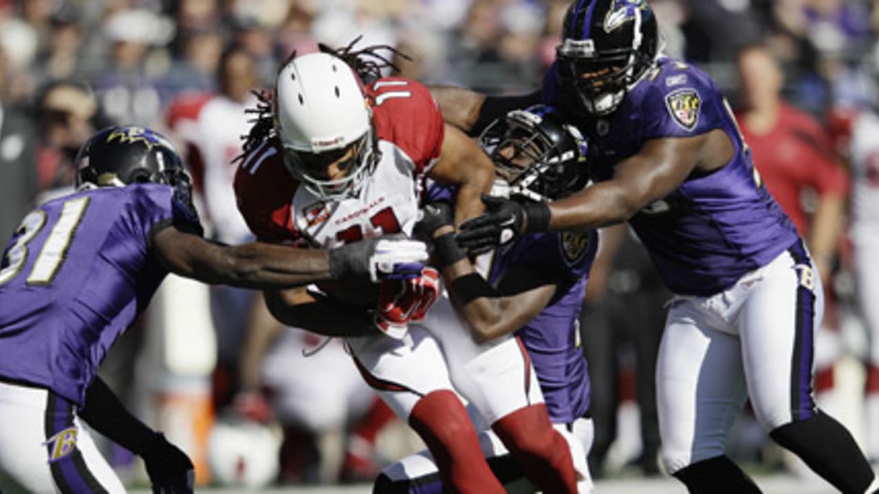 How Larry Fitzgerald Helped the Ravens Defense