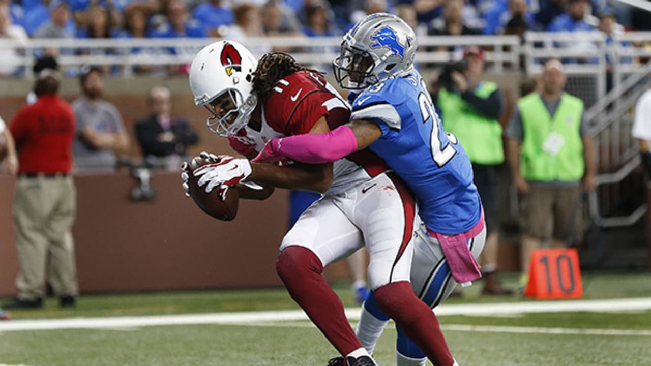 Glover Quin: Larry Fitzgerald offers to pay fines for head hits