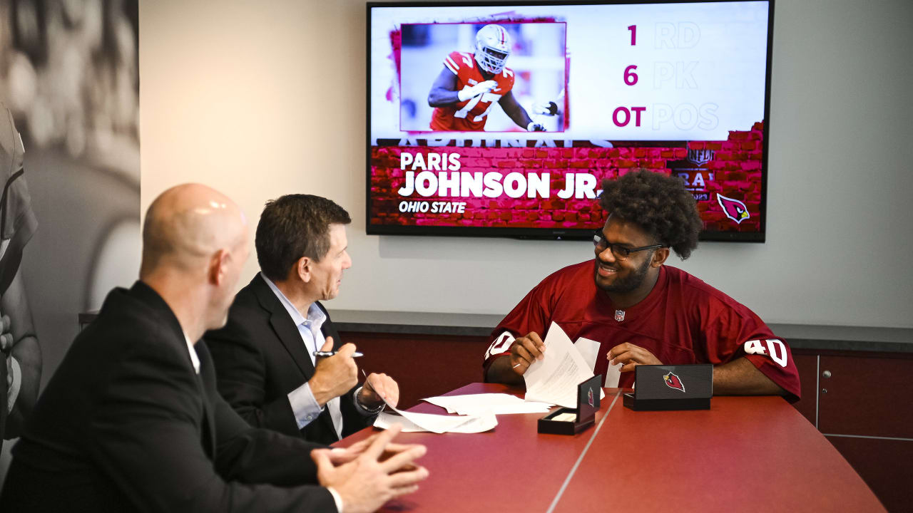 Cardinals Acquire No. 6, Select Ohio State OT Paris Johnson Jr.