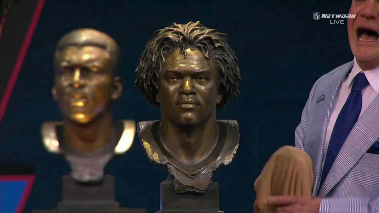 Edgerrin James wants to know who did better ending Hall of Fame speech