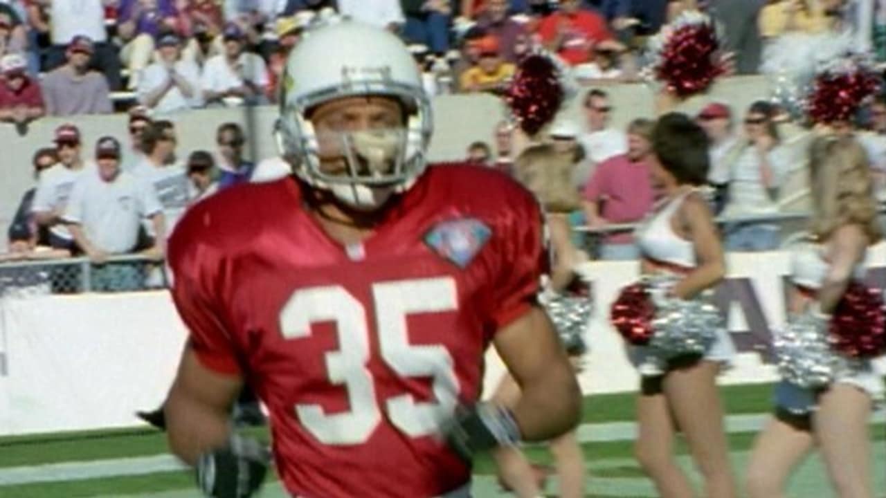 Aeneas Williams gives Michael Irvin a hard time