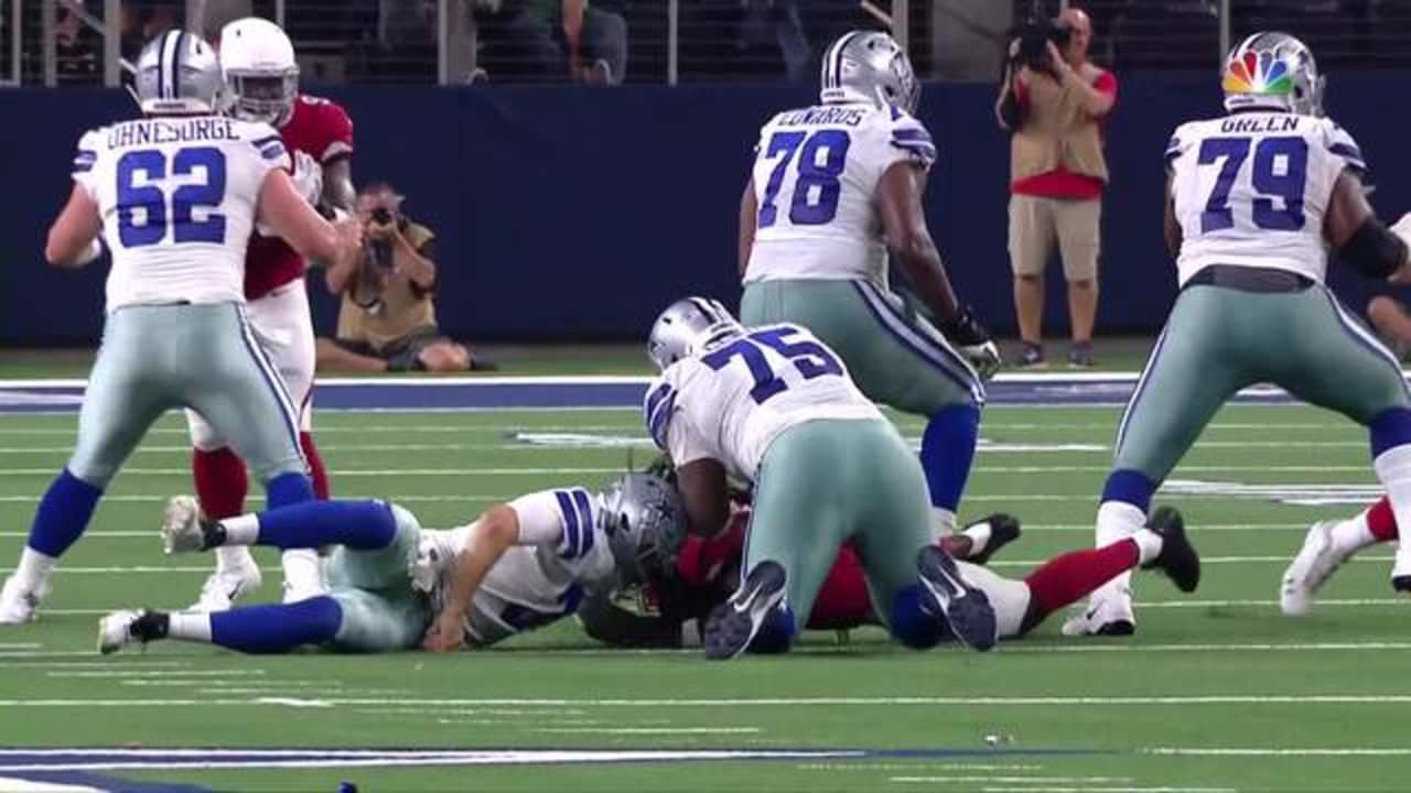 Capi Forces Strip-Sack Fumble, Recovers Ball