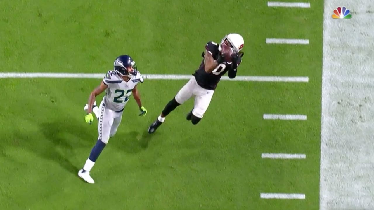 Hopkins Hauls In 35-Yard Touchdown Pass