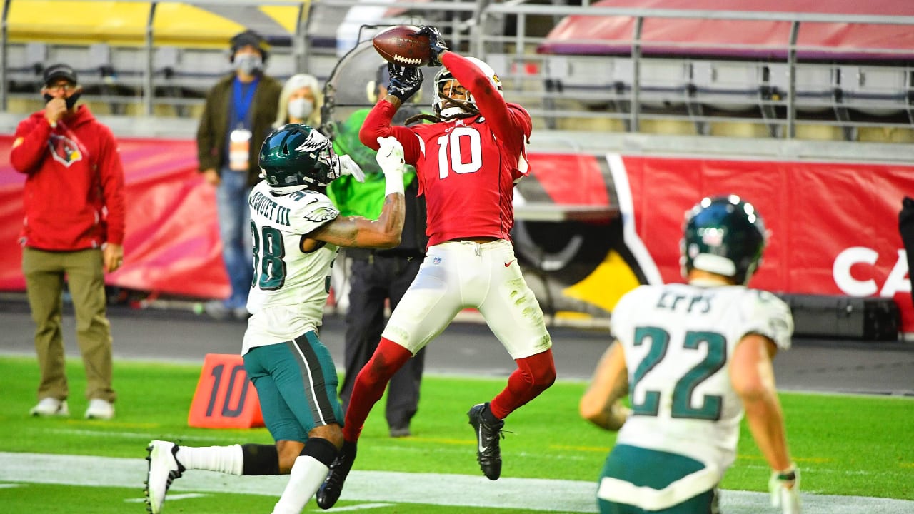 WR DeAndre Hopkins returns to lead Cardinals to 42-34 win over Saints at  State Farm Stadium