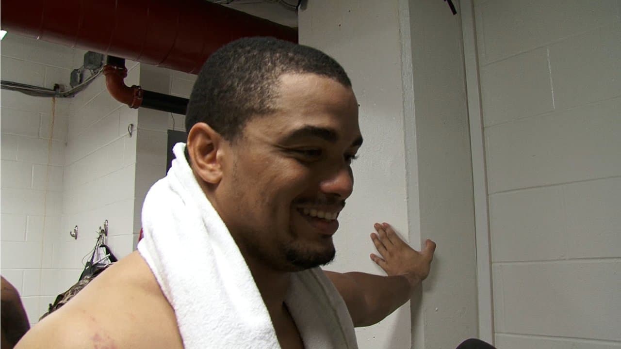 Linebacker Matt Shaughnessy talks position switch