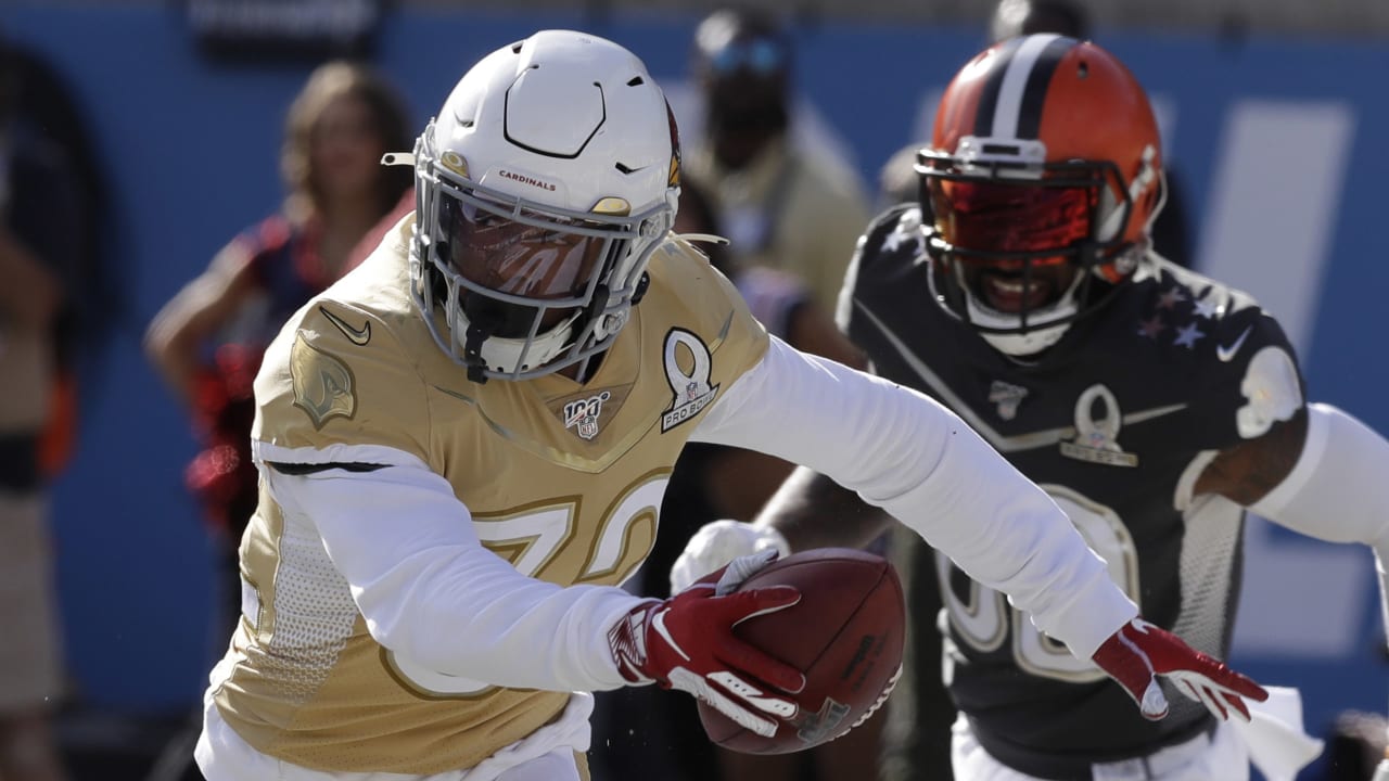 Budda Baker Picks Off Lamar Jackson's Pass At The Pro Bowl