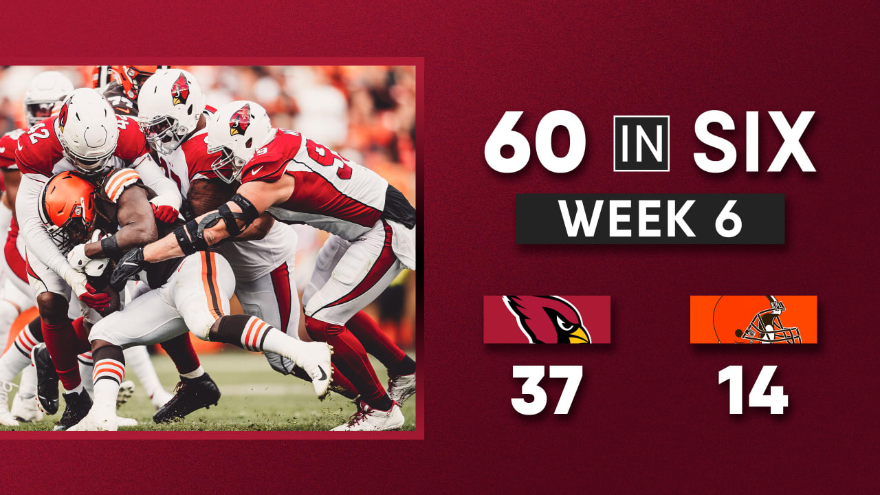 Arizona Cardinals vs. Cleveland Browns: Week 6 TV Listings - Dawgs By Nature