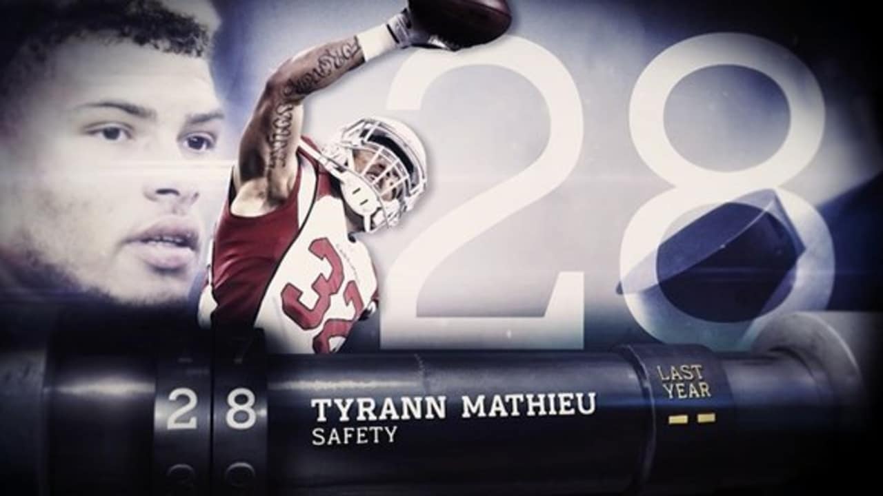 NFL's Top 100 Players of 2016: Where's Tyrann Mathieu?