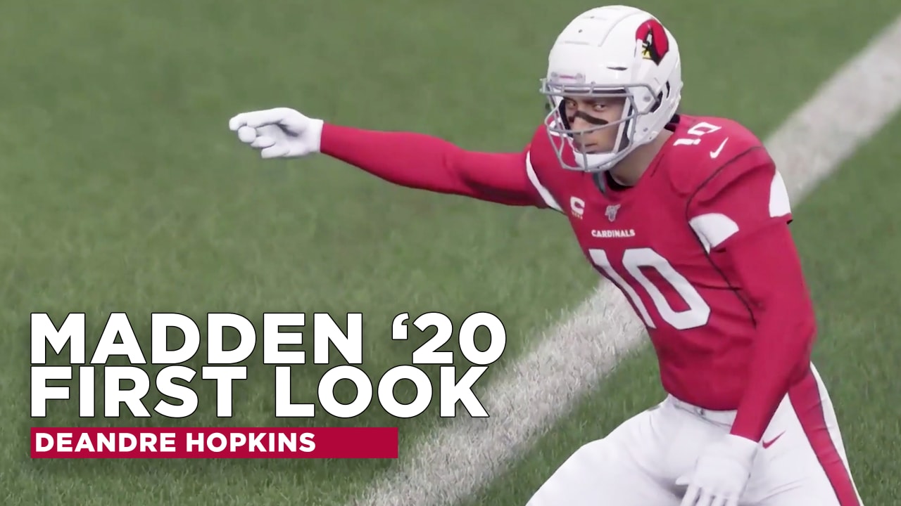 Madden '20 First Look: DeAndre Hopkins As A Cardinal