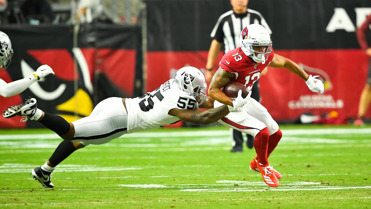 Raiders' Michael Crabtree speaks volumes with his play