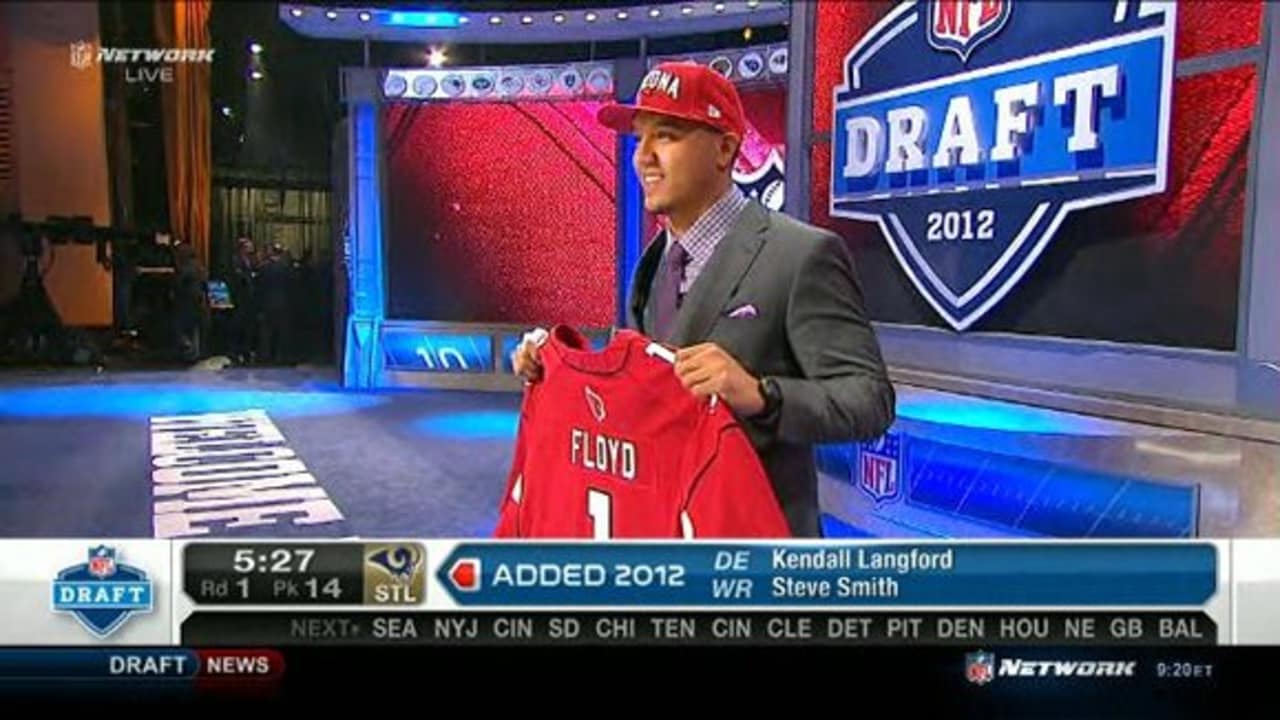 It's Michael Floyd at No. 13