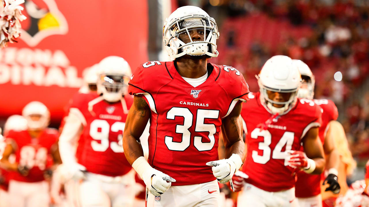 TEMPE, AZ - JUNE 02: Arizona Cardinals safety Deionte Thompson (22) looks  on during the Arizona Card