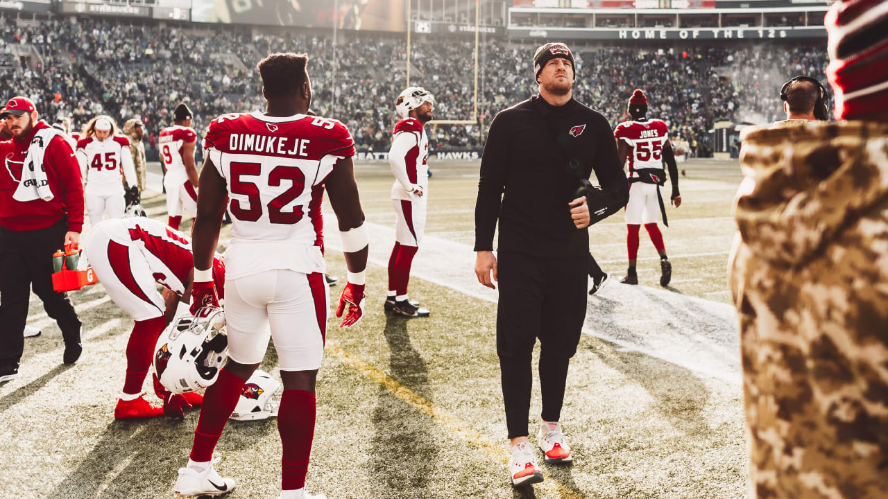 J.J. Watt 'very limited' in return to Cardinals practice, per HC Kliff  Kingsbury