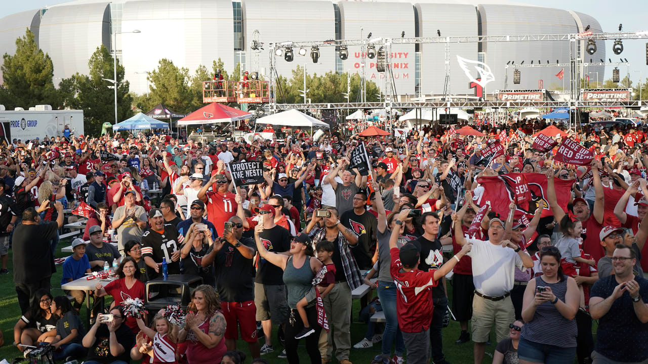 Arizona Cardinals fans attend NFL draft pick watch party