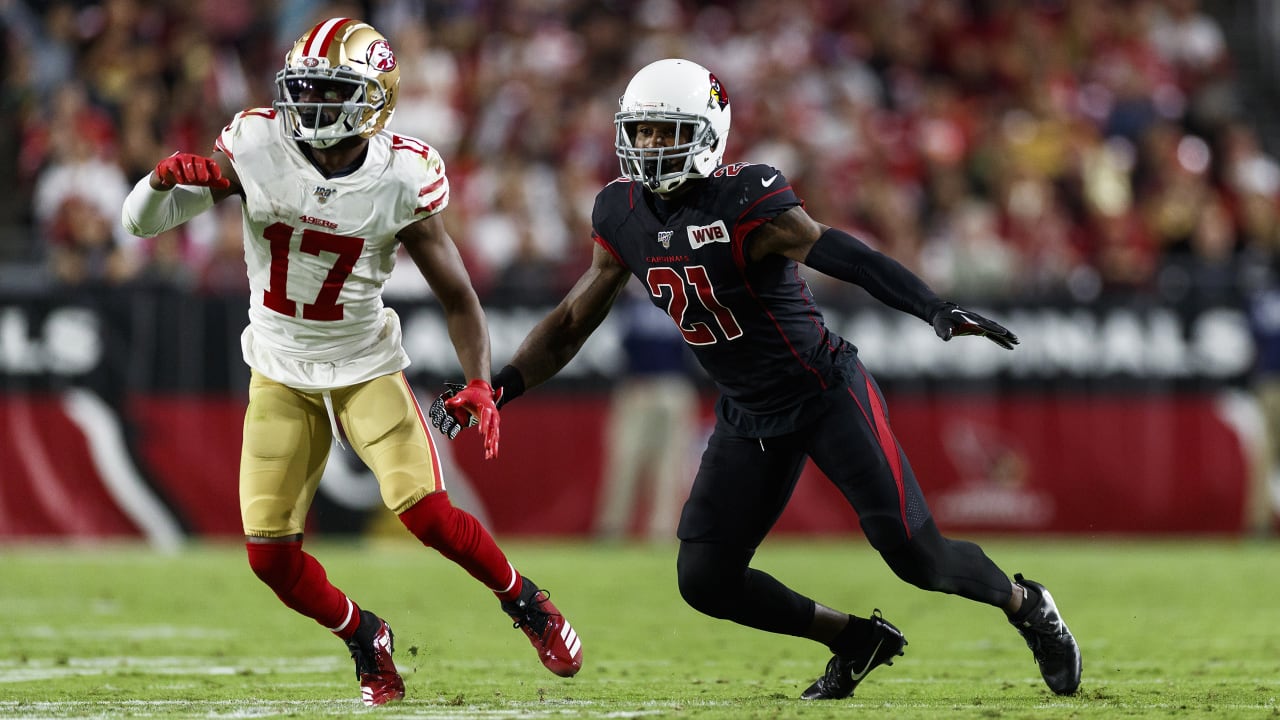 Arizona Cardinals' Patrick Peterson is a name in the marketing