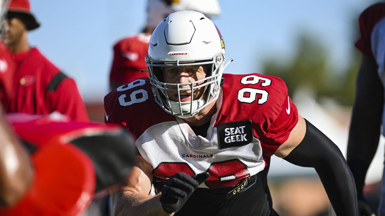 Defensive end JJ Watt looks good in his new Cardinals gear