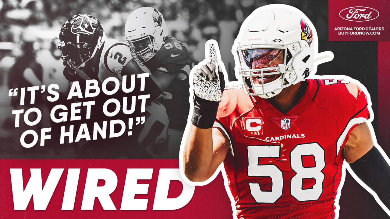 J.J. Watt Mic'd Up  Wired: Arizona Cardinals vs. Los Angeles Rams 