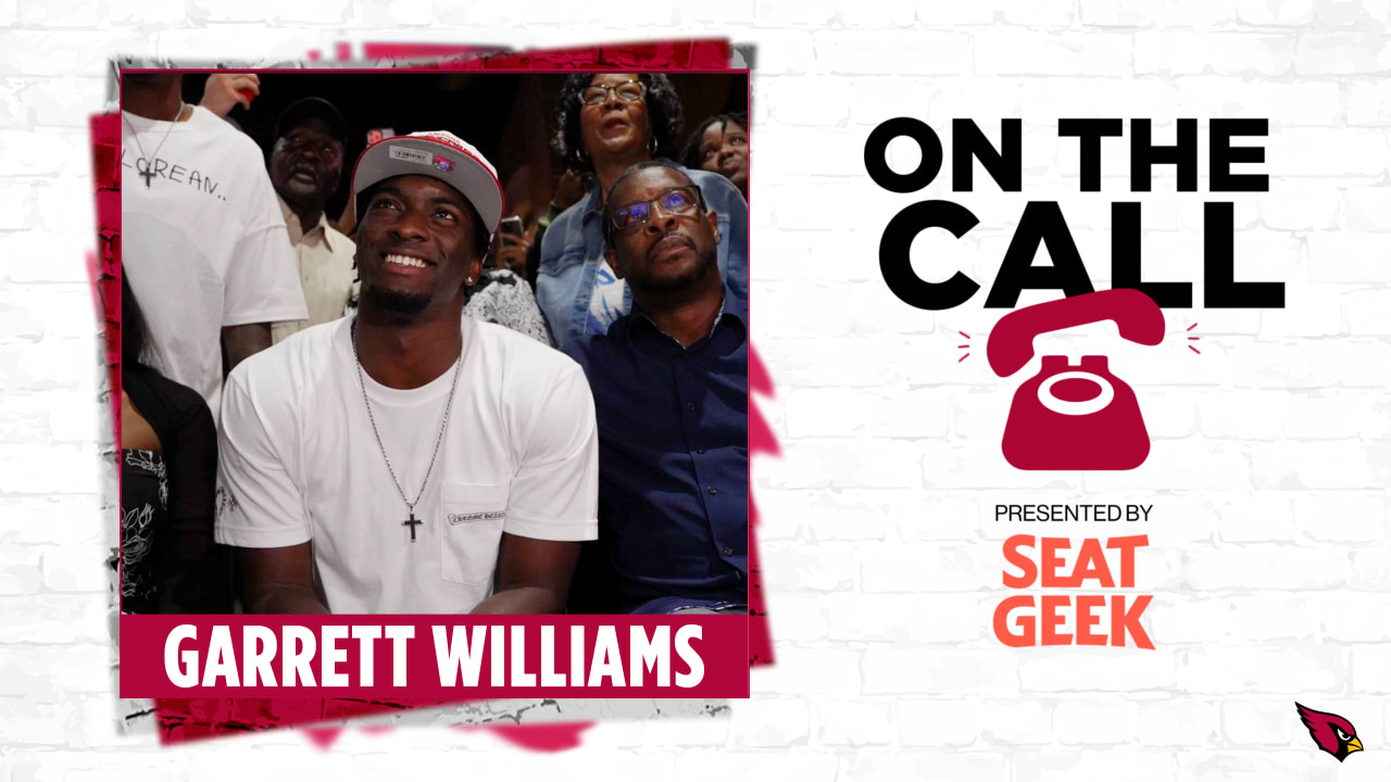 On The Call Garrett Williams Learns He Is Officially An Arizona Cardinal