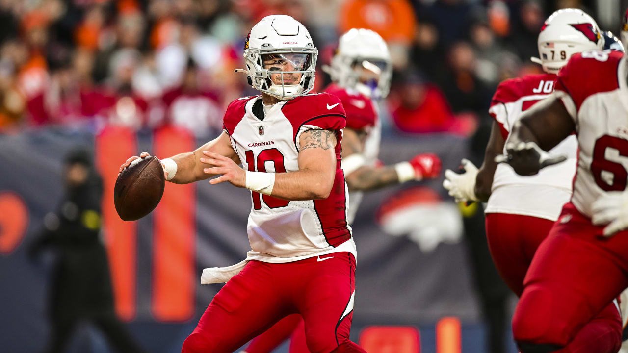 Arizona Cardinals QB Trace McSorley prepares for his first NFL start  against the Buccaneers on Christmas night