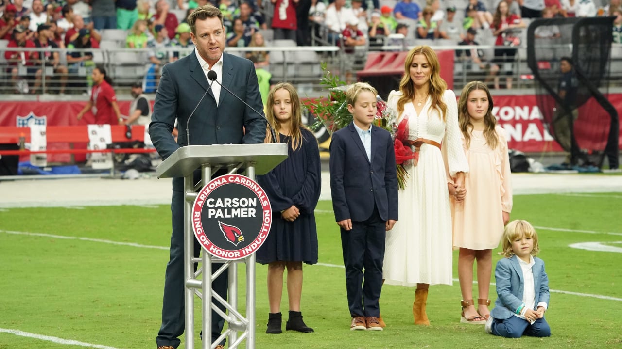 Carson Palmer inducted into Cardinals Ring of Honor