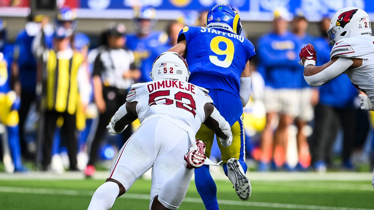 Matthew Stafford inspires Los Angeles Rams to victory over Arizona  Cardinals