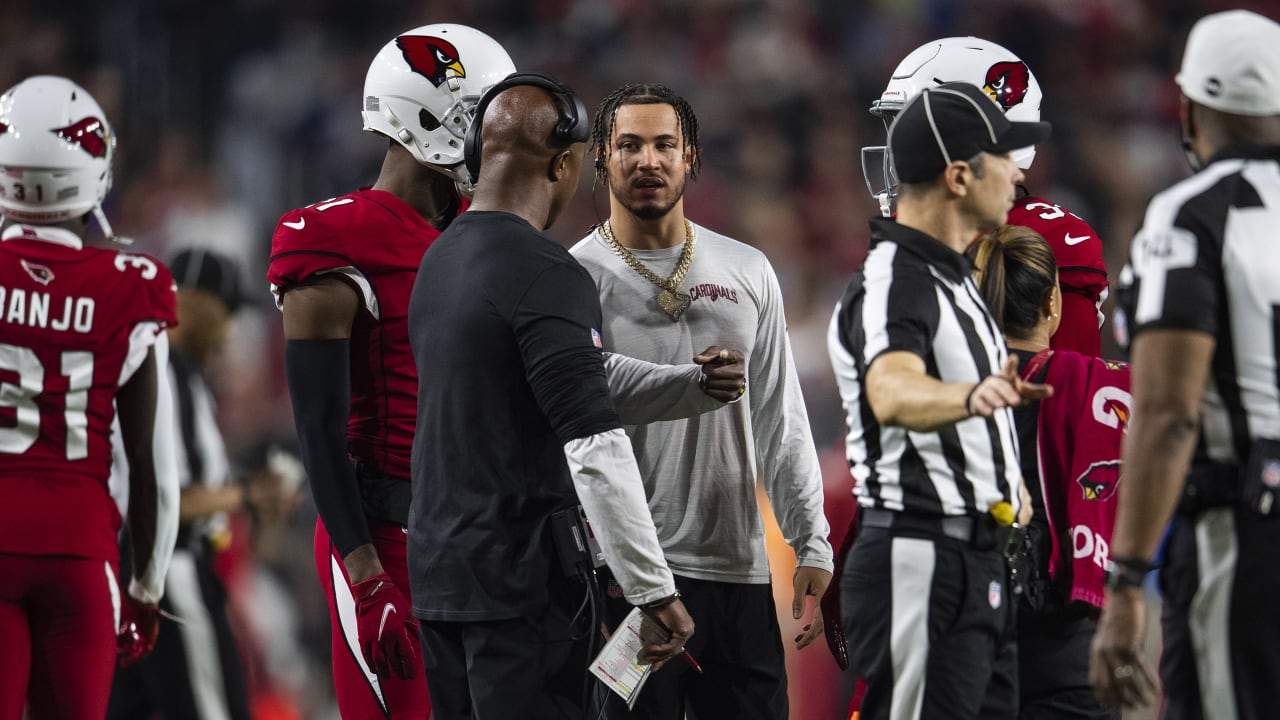 Arizona Cardinals cornerback Byron Murphy continuing to make strides