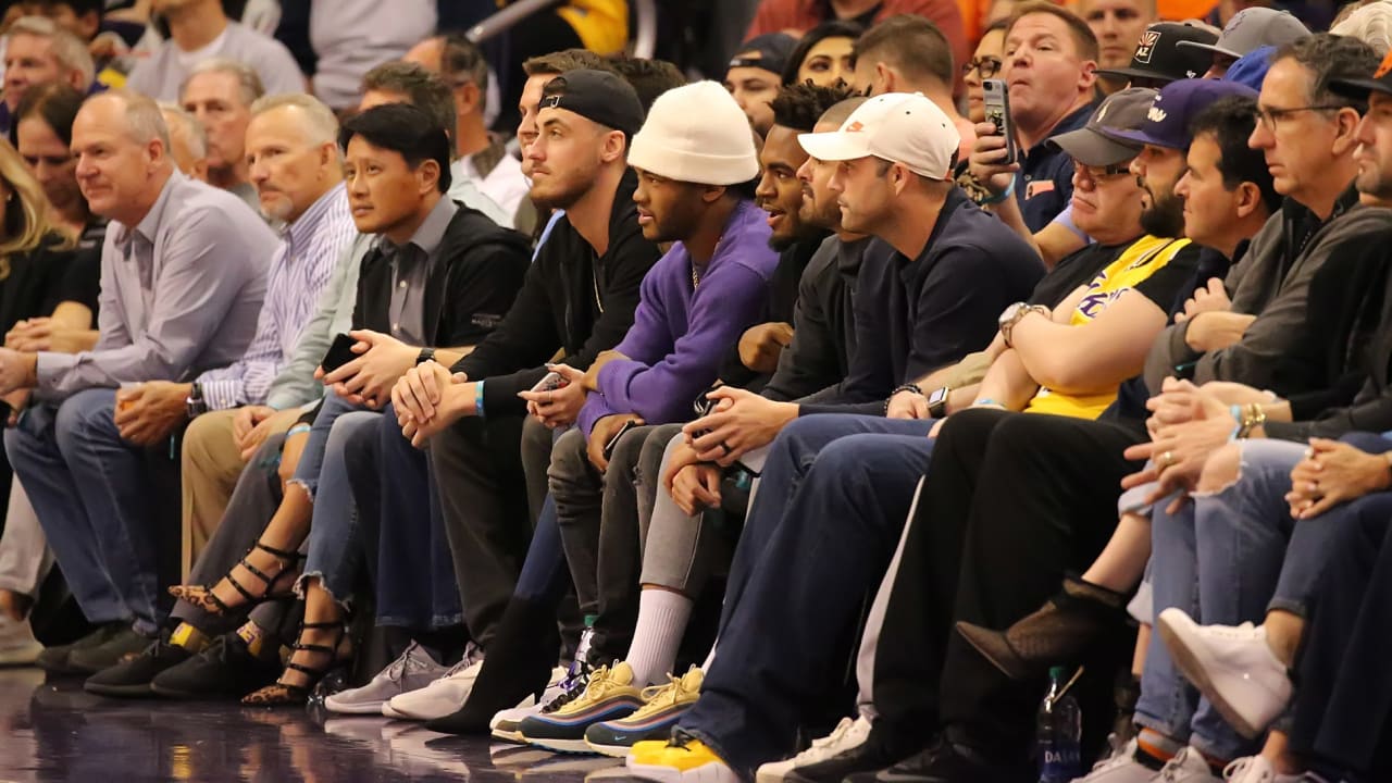 Kyler Murray among stars who watched LeBron James' Lakers vs. Suns