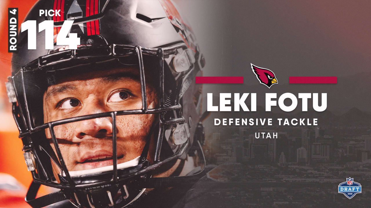 Leki Fotu drafted in fourth round by Arizona Cardinals 