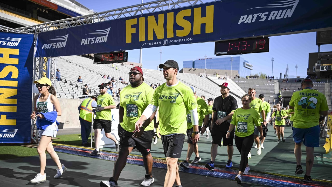 PHOTOS Cardinals Coaches Participate In Pat's Run