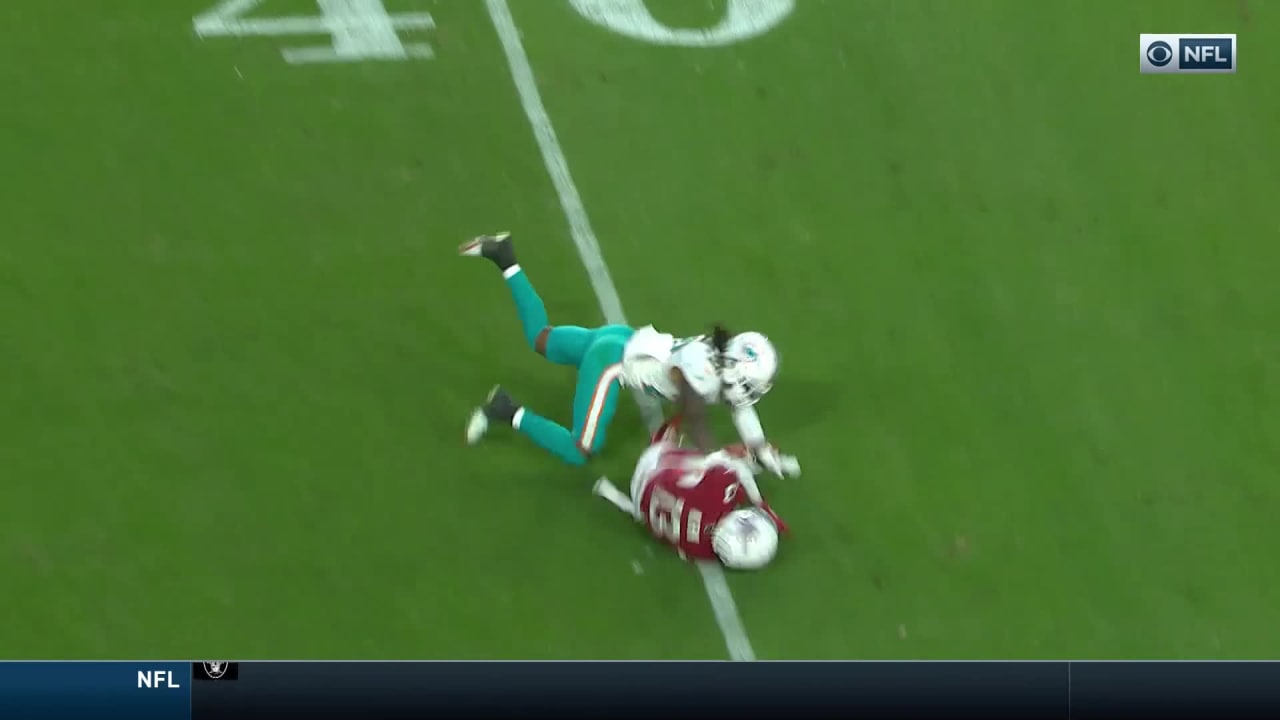 Budda Baker Makes Tackle Against The Dolphins