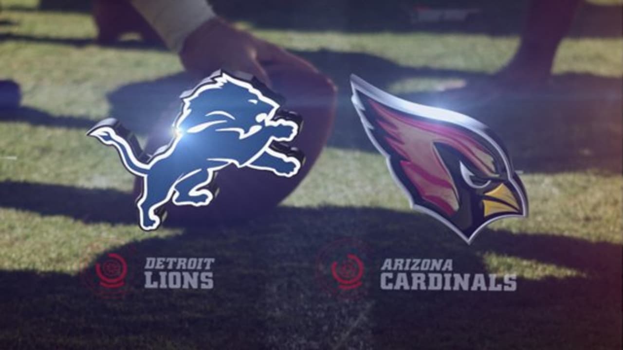 Lions vs. Cardinals Week 1 Highlights