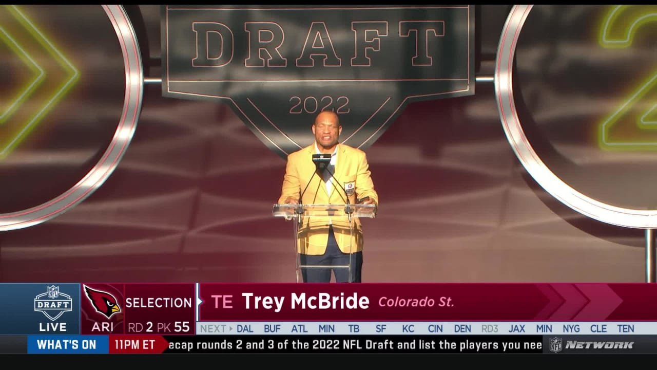 Trey Mcbride NFL Draft Round 2 TE Colorado State