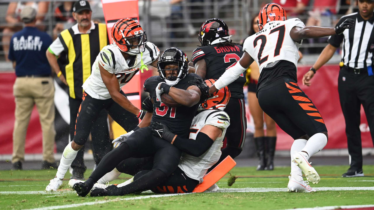 Cardinals running back James Conner suffers knee injury, with rookie