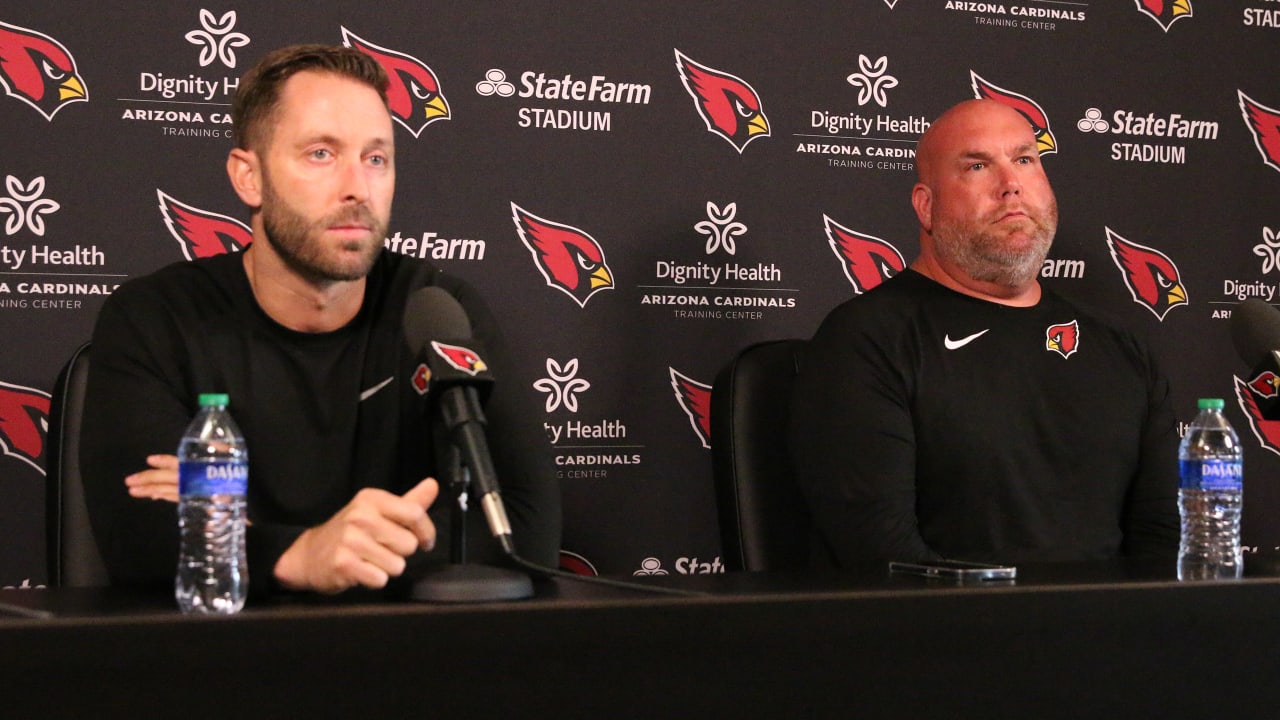 Cardinals' Kliff Kingsbury 'disappointed' for GM Steve Keim: 'It's not easy'