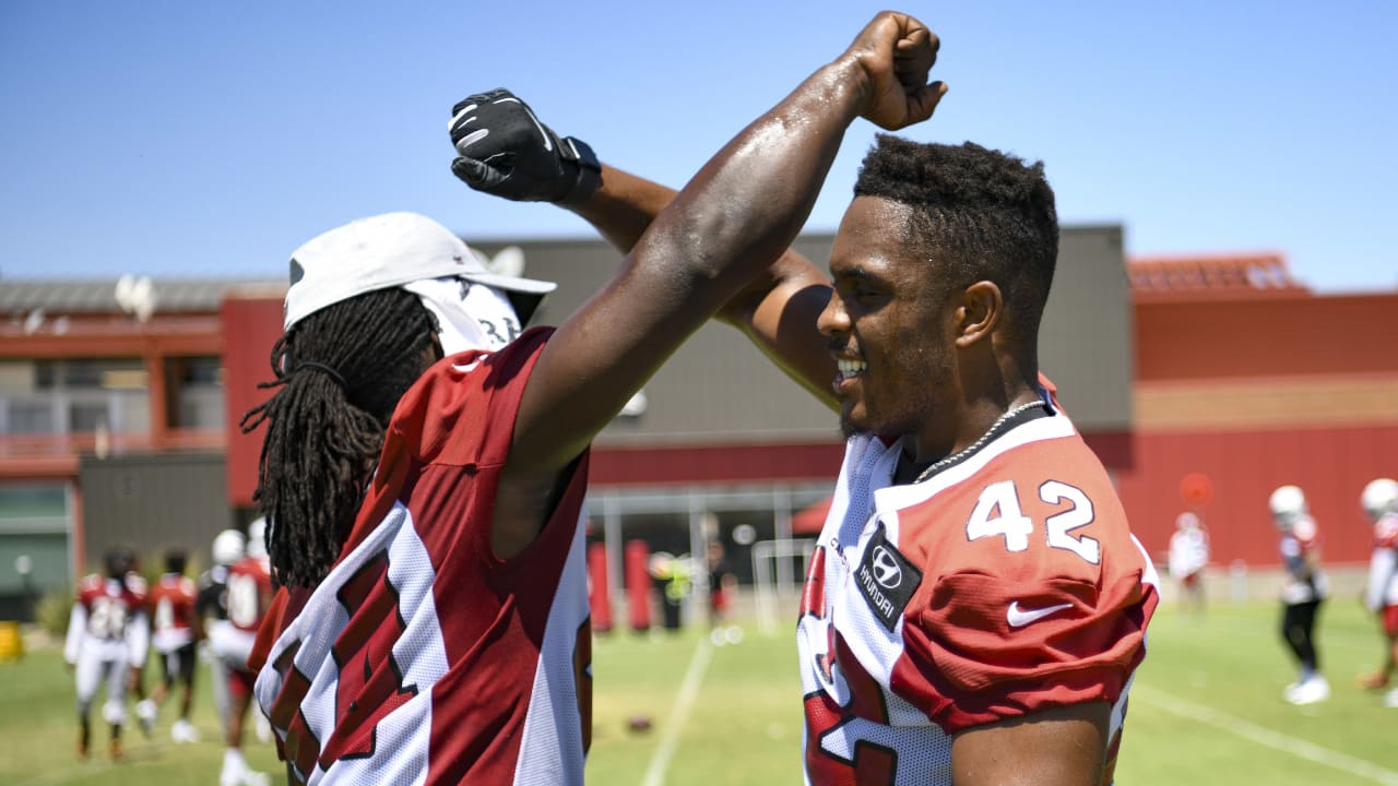 Cardinals' Antonio Hamilton makes presence felt in return to practice