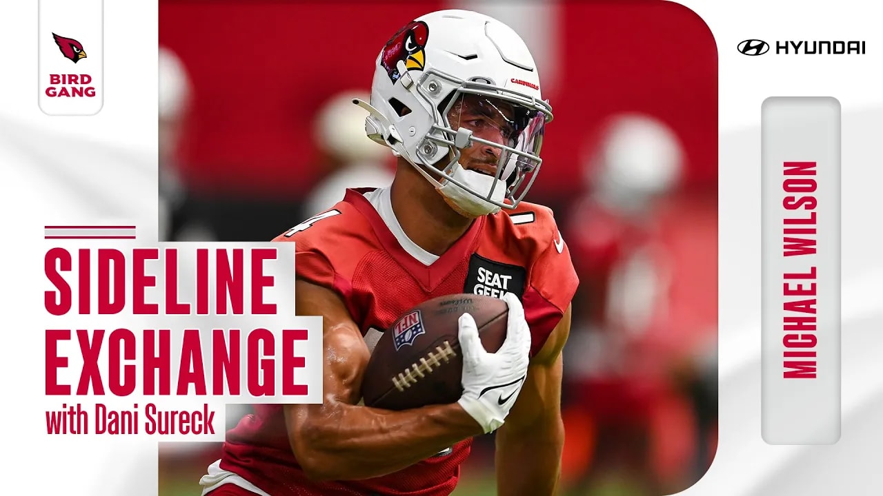 Rondale Moore at Joint Practice with the Minnesota Vikings