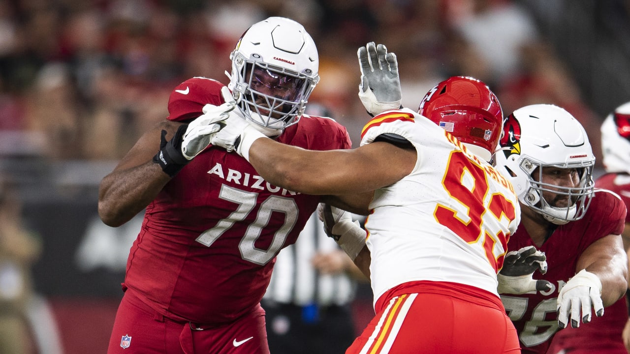 Cardinals rookie right tackle Paris Johnson Jr. said he'd rather just hit opponent than engage in trash-talk