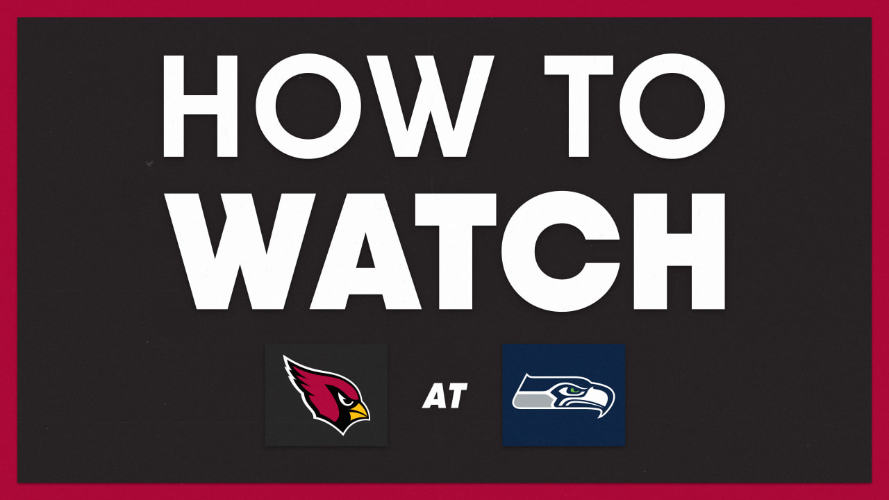 Seahawks at Cardinals: How To Watch, Listen And Live Stream On November 6