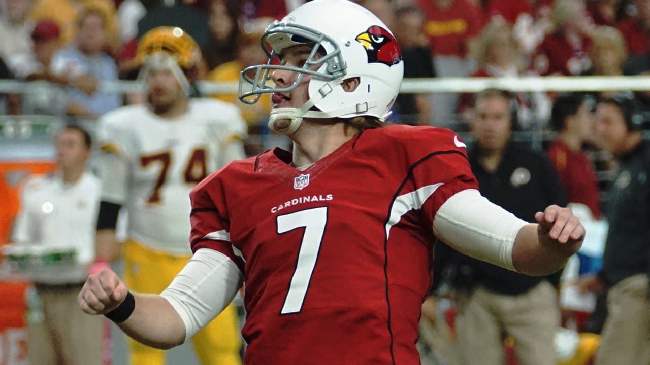 Arizona Cardinals kicker Chandler Catanzaro (7) during an NFL football game  against the New England Patriots, Sunday, Sept. 11, 2016, in Glendale,  Ariz. (AP Photo/Rick Scuteri Stock Photo - Alamy