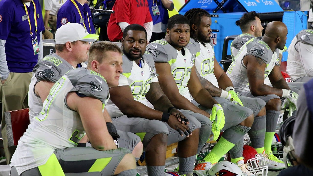 Cardinals at the Pro Bowl