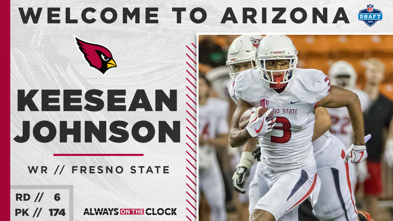 Cardinals take 3rd WR of draft, Fresno State's KeeSean Johnson in 6th